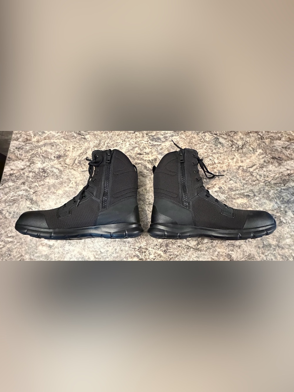 Corcoran Men’s 8″ Black Soft Toe Lightweight Lytning 1.9 Duty Boot Side Zipper